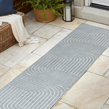 Odense Minimalist Angle Geometric Area Rug